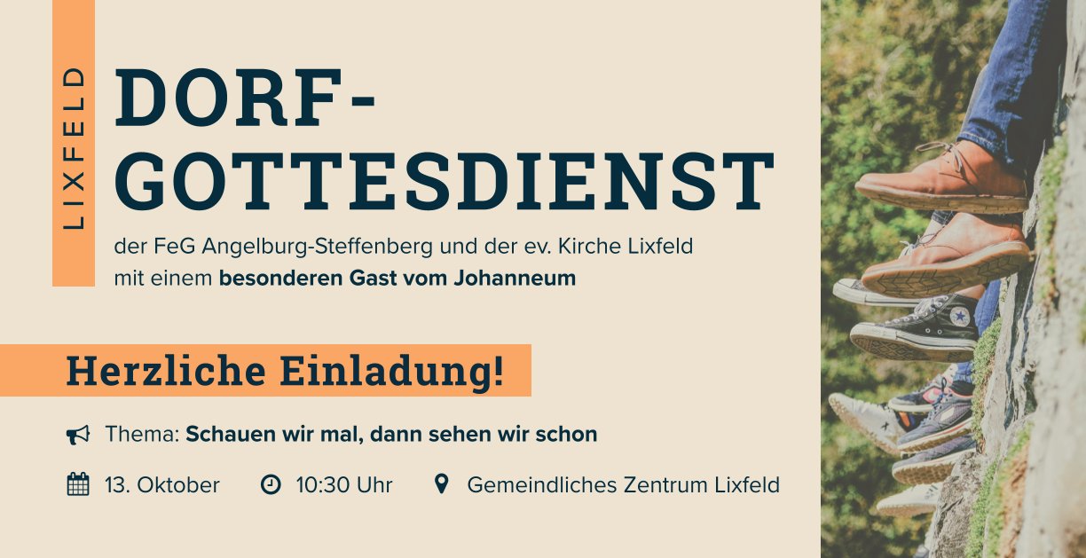 13.10.2024 – Allianz-Dorfgottesdienst mit Studierenden des Johanneums